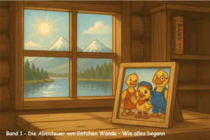 Band 1- Die Abenteuer von Entchen Wanda - Wie alles begann (Meine allererste Version als PDF-Download)